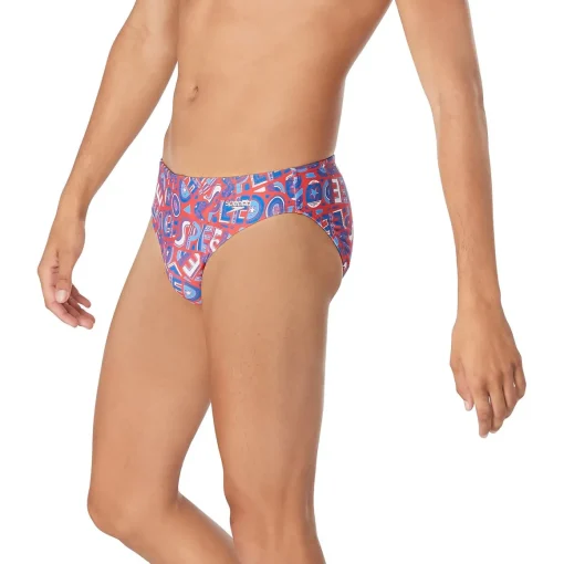 Floatable Floral Print Beachstar Brief 2"