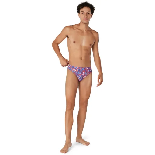 Floatable Floral Print Beachstar Brief 2"