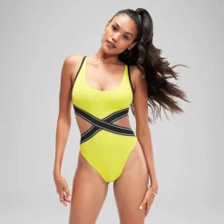 Flu3nte Convertible Cut Out Swimsuit