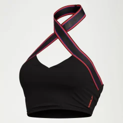 Flu3nte Halter Crop Top