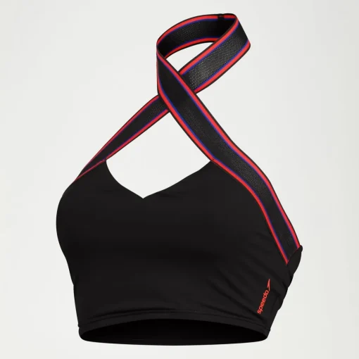Flu3nte Halter Crop Top
