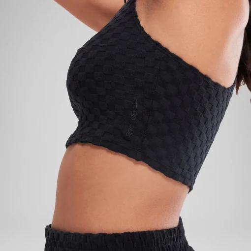 Flu3nte Terry Crop Top