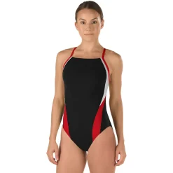 Launch Splice Adult Cross Back One Piece - Speedo Endurance+