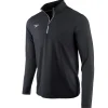 Long Sleeve Solid Quarter Zip