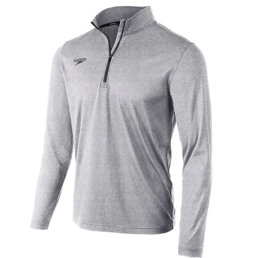 Long Sleeve Solid Quarter Zip