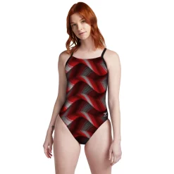 Precision Strappy Cross Back One Piece