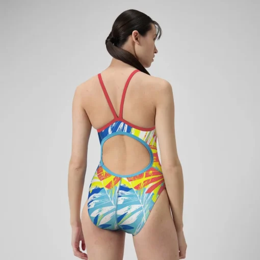 Print Propel Back One Piece