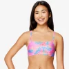 Print Strappy Bikini Top