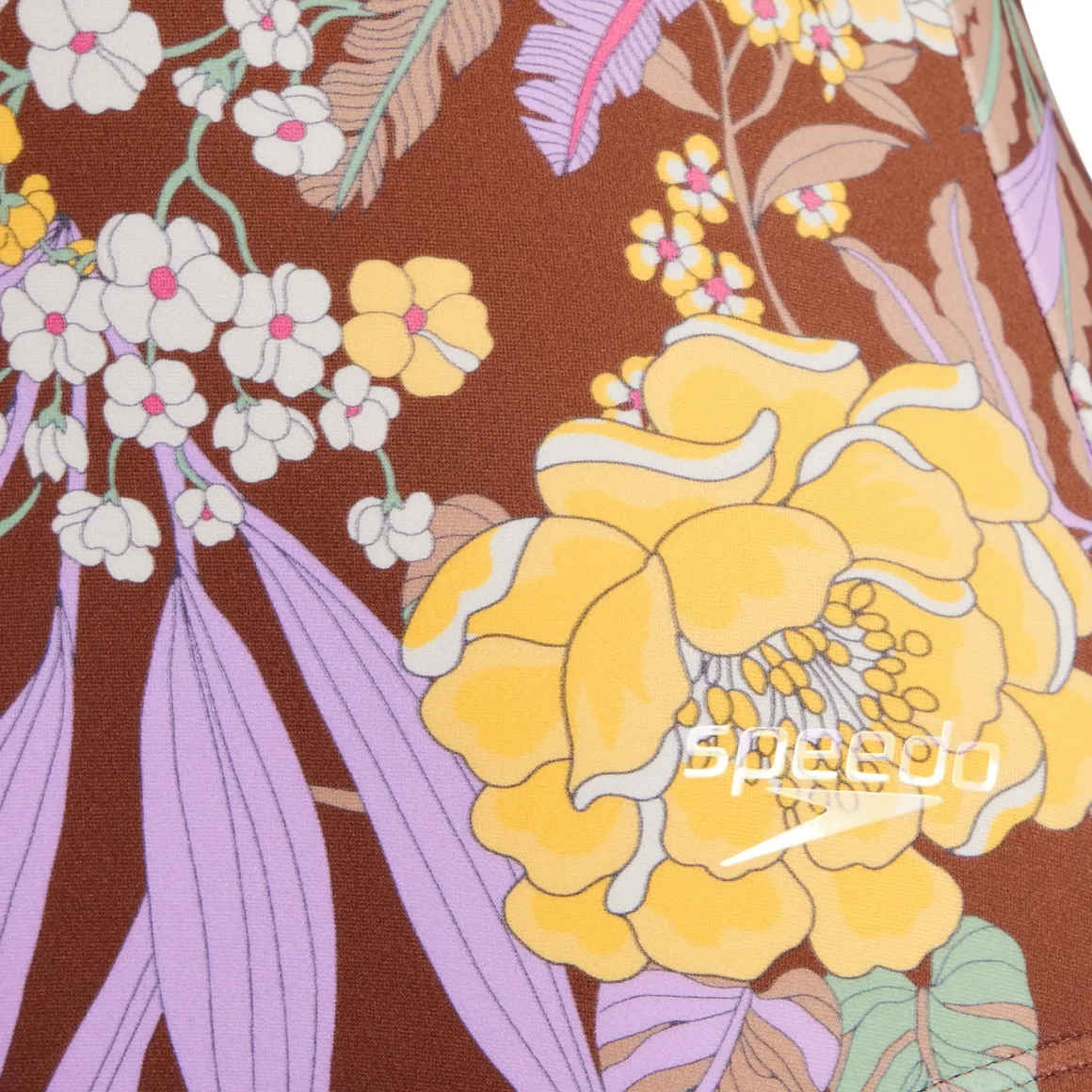 Printed Bandeau One Piece