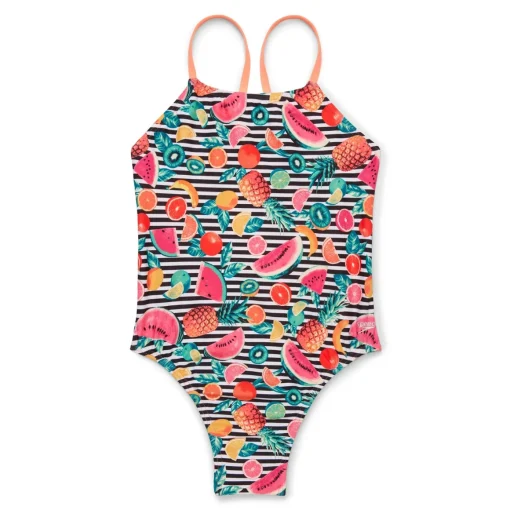 Printed Fixed Back One Piece
