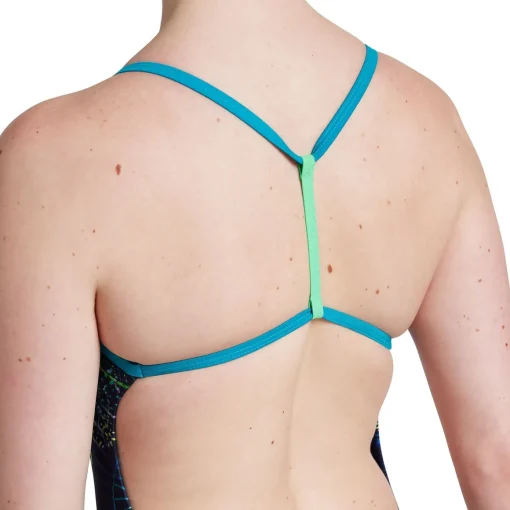 Printed T-Back One Piece