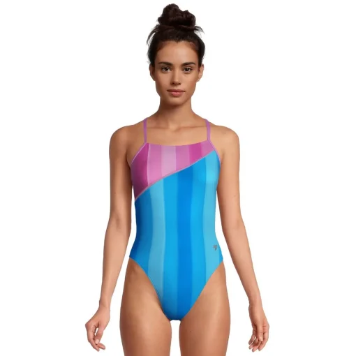 Printed Tie Back One Piece