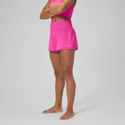 Regan Collection Solid Logo High Waist Short