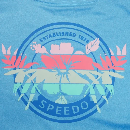 Short Sleeve Graphic Swim Rashguard