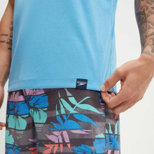 Short Sleeve Graphic Swim Rashguard