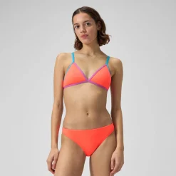 Solid Crossback Triangle Top