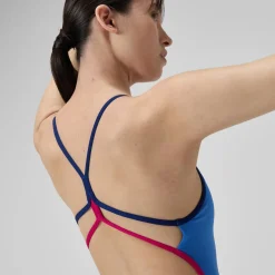 Solid Double Strap One Piece