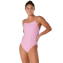 Solid T-Back One Piece