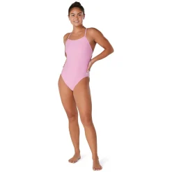 Solid T-Back One Piece