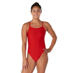 Solid Twist Back One Piece